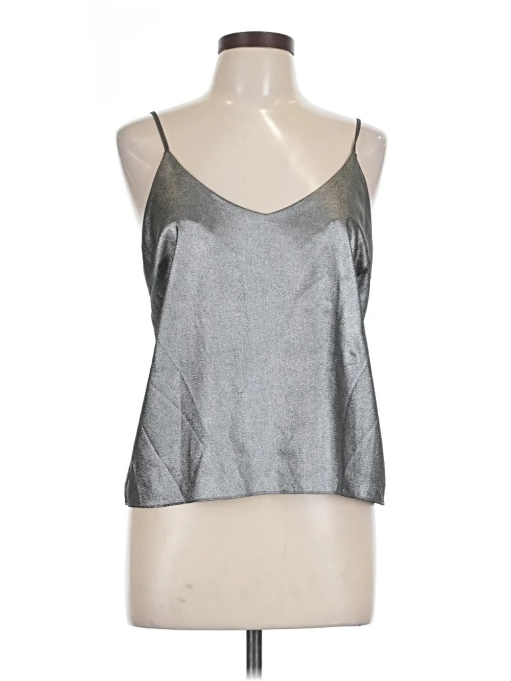 Steve Madden Metallic Spaghetti-Strap Cami Top